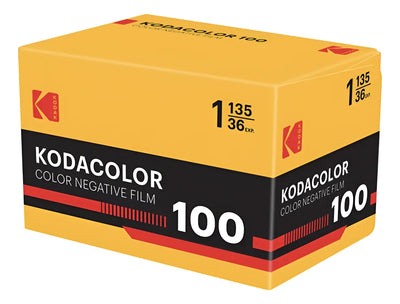 Kodak Kodacolor 100 36 Exp C41 Film 35mm