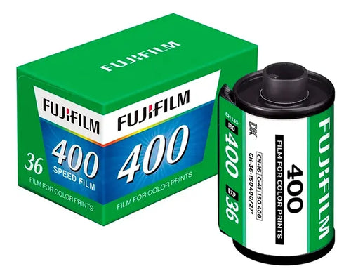 Rollo Fotográfico Fujifilm Iso 400 35 Mm 36 Exp Color